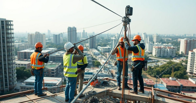 Fios de Sustentação em SP para Construção Segura e Eficiente Fios de Sustentação em SP para Construção Segura e Eficiente